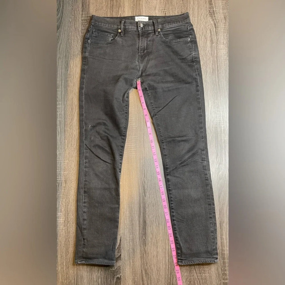 Frame Men's Black L'Homme Skinny Mid Rise Skinny Fit Jeans Size 29 - Picture 7 of 8